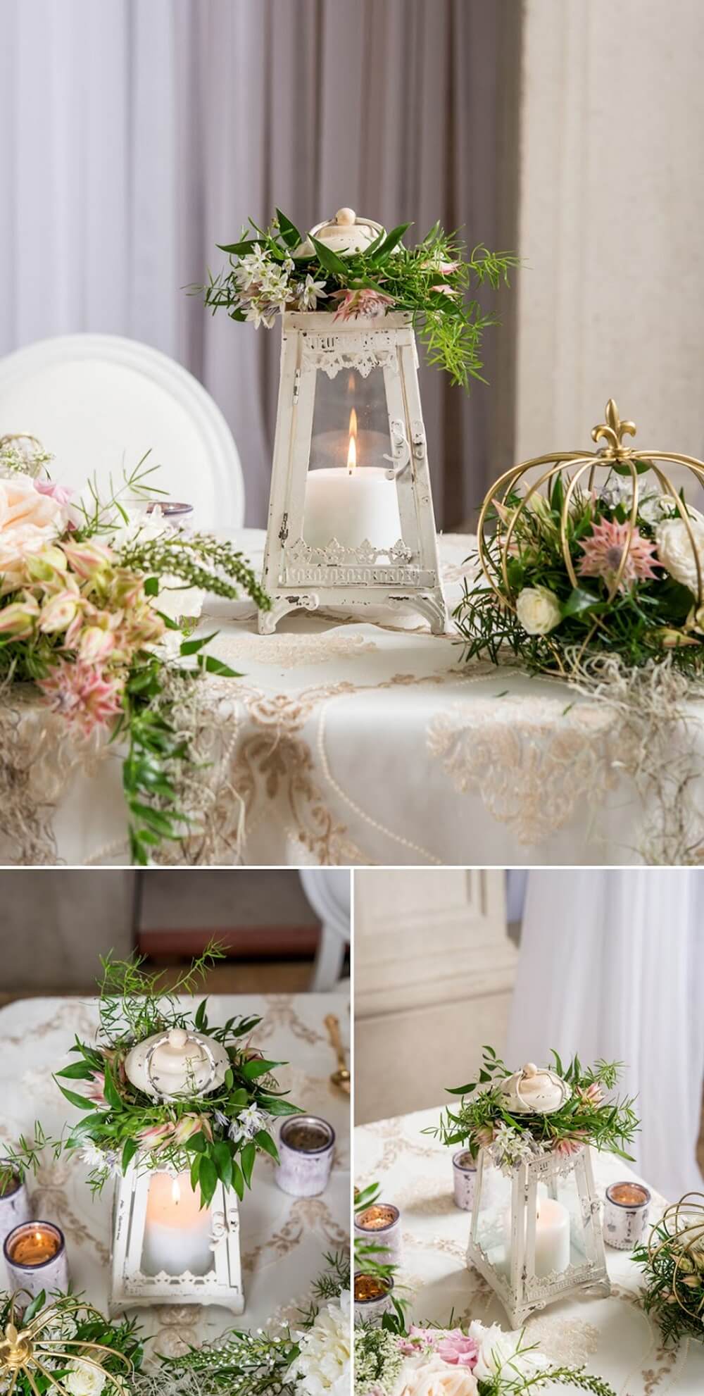 DIY Fairytale Lantern Centerpiece Stand