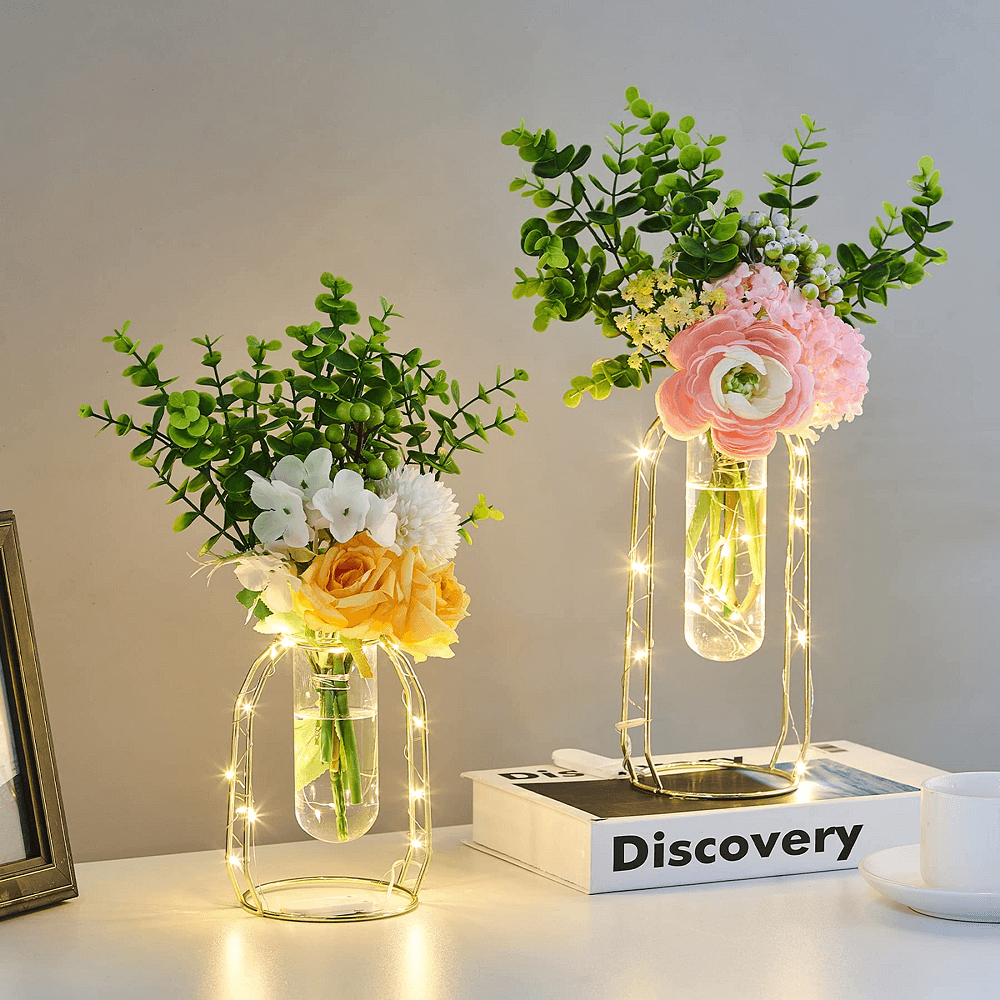 Add Some Sparkle To Vases